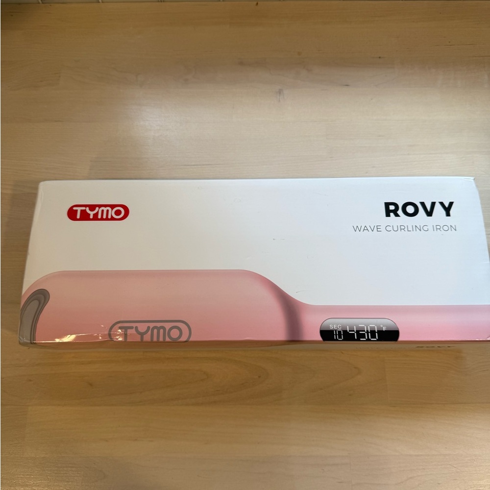 TYMO ROVY Wave Curling Iron in Pink
